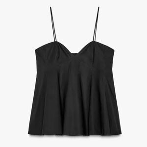 Zara Chic Black Camisole Size-XL NWT